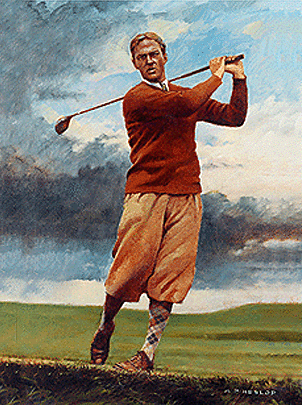 Bobby Jones, Oil Portrait