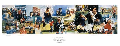 Decade of British Open Champions, 1980-1989